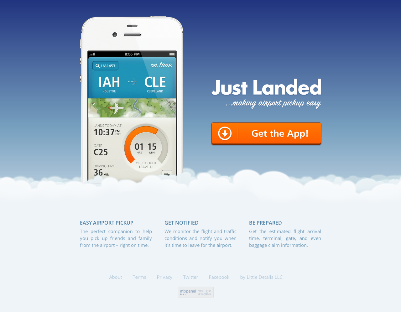 Just Landed
